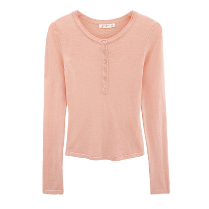 Knit Top for Women, Long Sleeve, Casual Wear