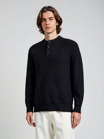 Loose fitting pullover sweater