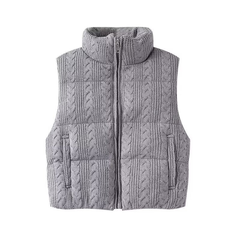 Chic Knit Sweater Vest for Women Casual Wear